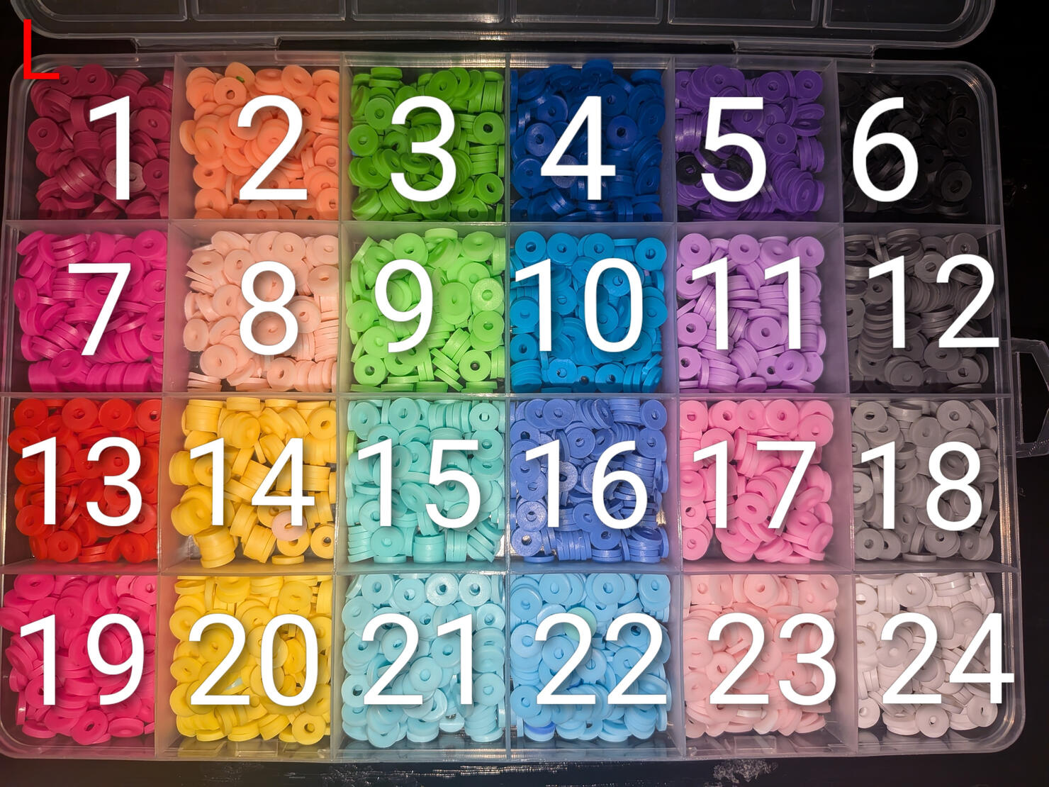 These are flat clay beads, choose as many as you like! These are flat clay beads, choose as many as you like!